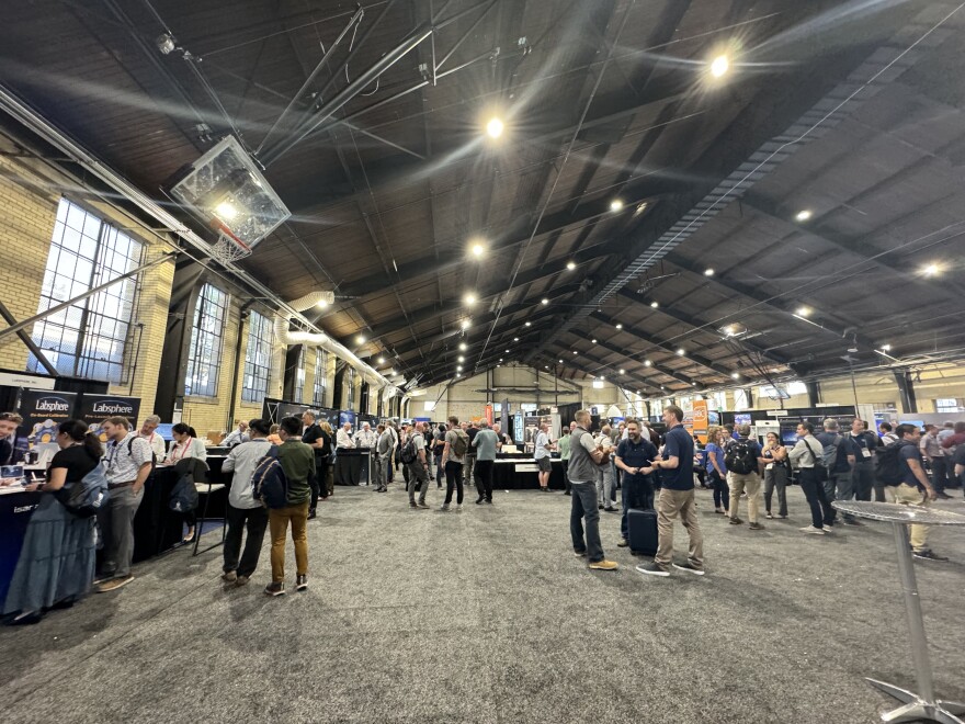 The Small Satellite Conference in Logan on Monday, Aug. 5, 2024.
