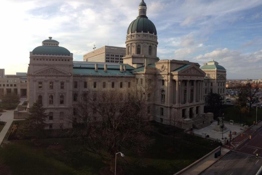 The Indiana Statehouse