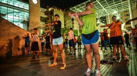 The group Runners Venezuela gives new meaning to finding safety in numbers.