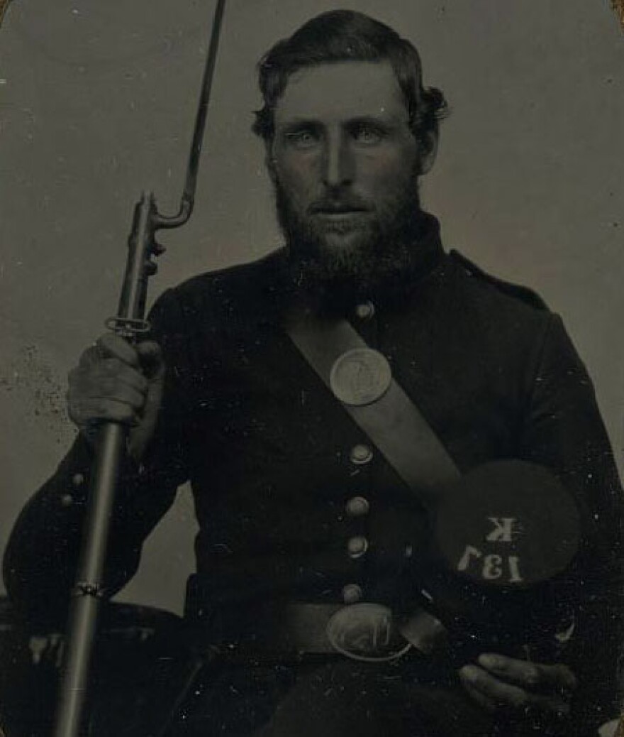 Charles Hallett of Company K, 137th New York Infantry Regiment