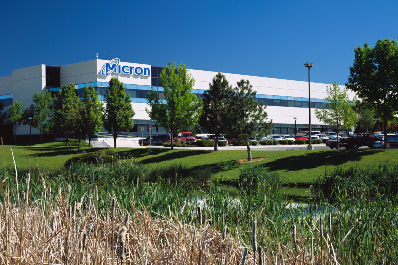 Micron's Boise headquarters.