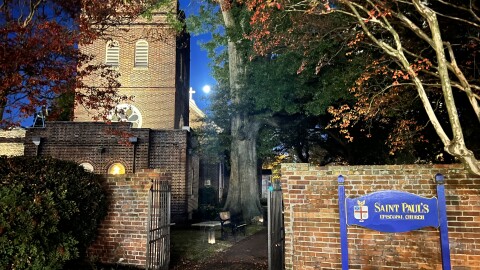 St. Paul's Episcopal Church in downtown Norfolk is the only pre-Revolutionary War building that remains in the city. The church will be open on New Year's Day for free history tours about the church's unique role in the nation's founding.
