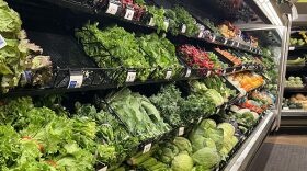 Vegetables and lettuces at a grocery store in Michigan. Michigan health officials say lettuces and salad greens are emerging as a likely source in the nationwide cyclosporiasis outbreak, which has sickened hundreds of people across 31 states.