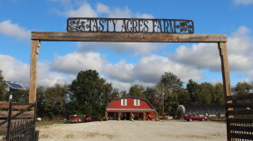 The entrance to Tasty Acres farm north of Springfield, Mo. (Photo taken October 16, 2026)