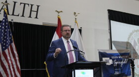 Greene County Presiding Commissioner Bob Dixon gives the State of the County address on October 2, 2026.