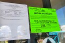 Howard Johnson on Wyndham in Orlando's residents woke up to notices like these on their doors, Thursday, Aug. 14, 2025.