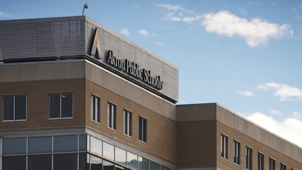 Akron Public Schools headquarters in Downtown Akron.