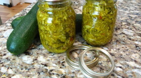 jars of zucchini relish