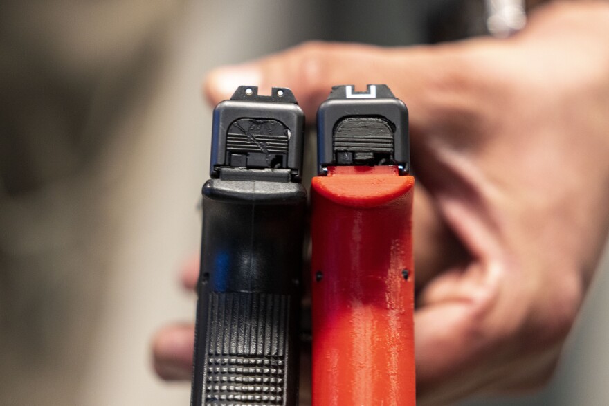 Two semi-automatic pistols 