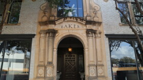 The outside of the Historic Baker Building