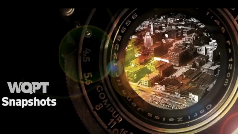 The opening image for the new WQPT local history series, "Snapshots Presents: Forgotten Quad Cities."