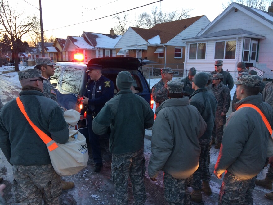 Michigan National Guard Delivery