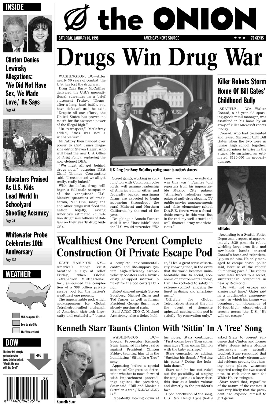 Area Man Realizes He’s Been Reading Fake News For 25 Years | KERA News