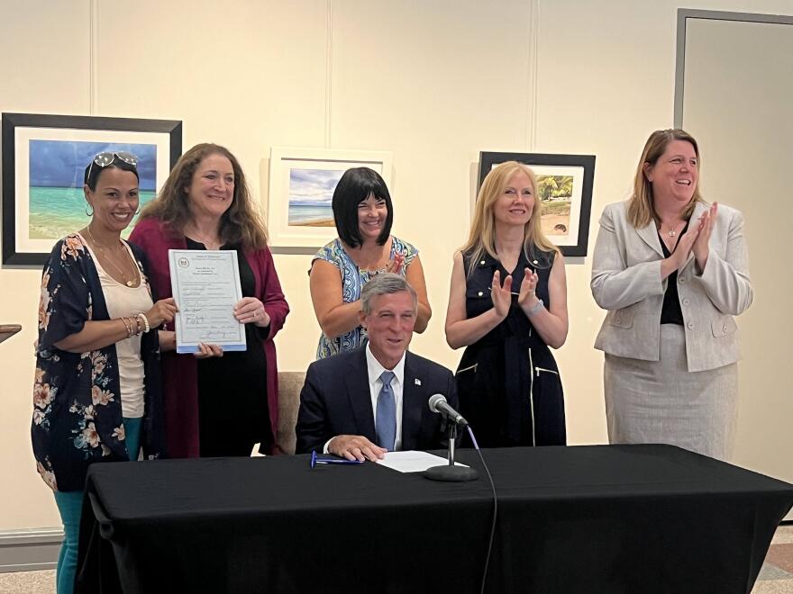 HB 315 is signed, which offers funding for full-time employees to provide permanent substitute teaching support in Delaware schools.