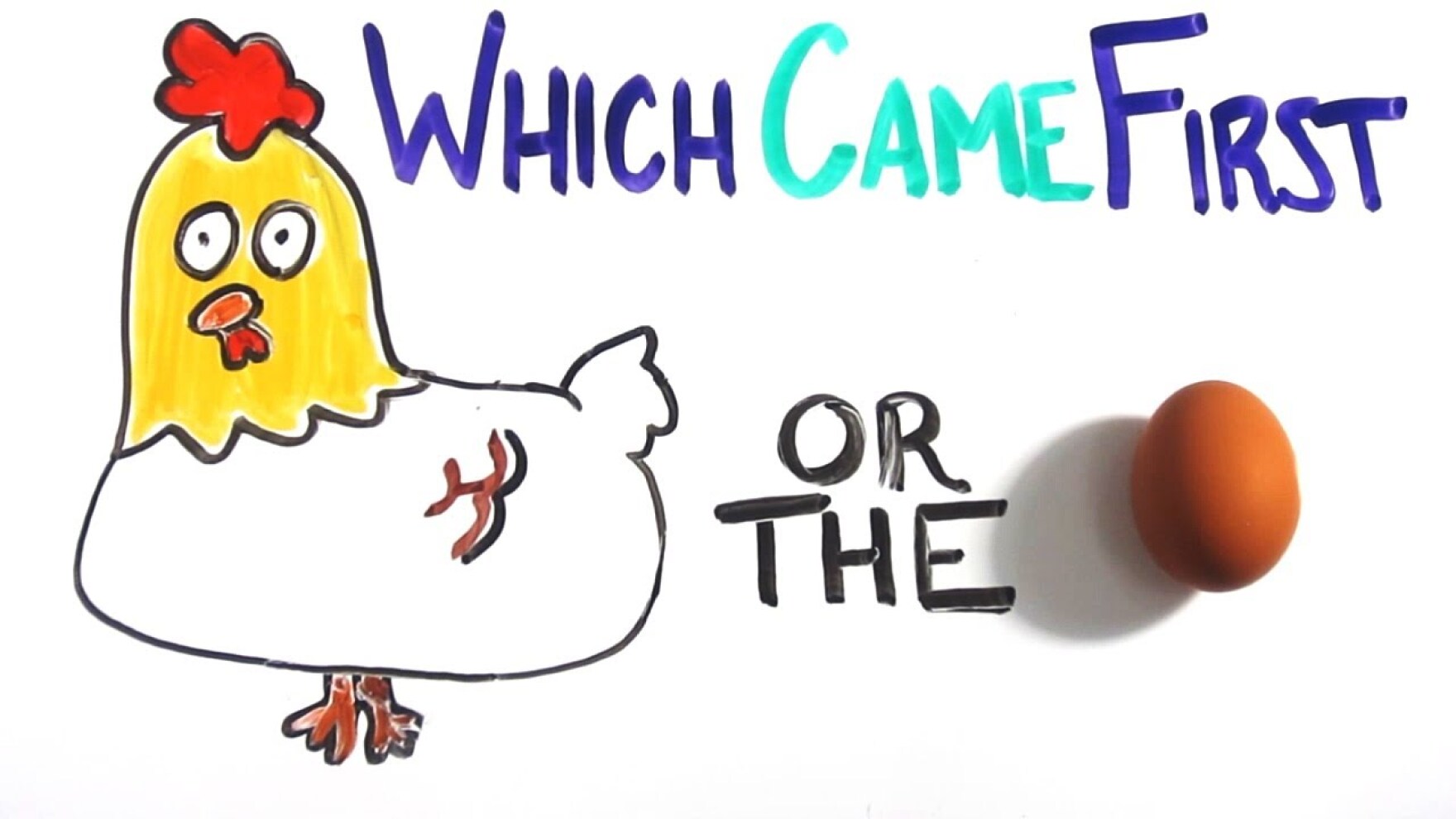 Chick 1. Which came first the Chicken or the Egg. Who came first Chicken or Egg. Chicken or Egg. Проблема курицы и яйца.