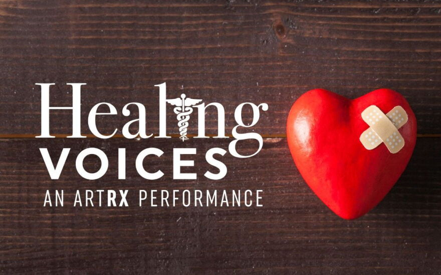 The Naples Players Graphic for 'Healing Voices'
