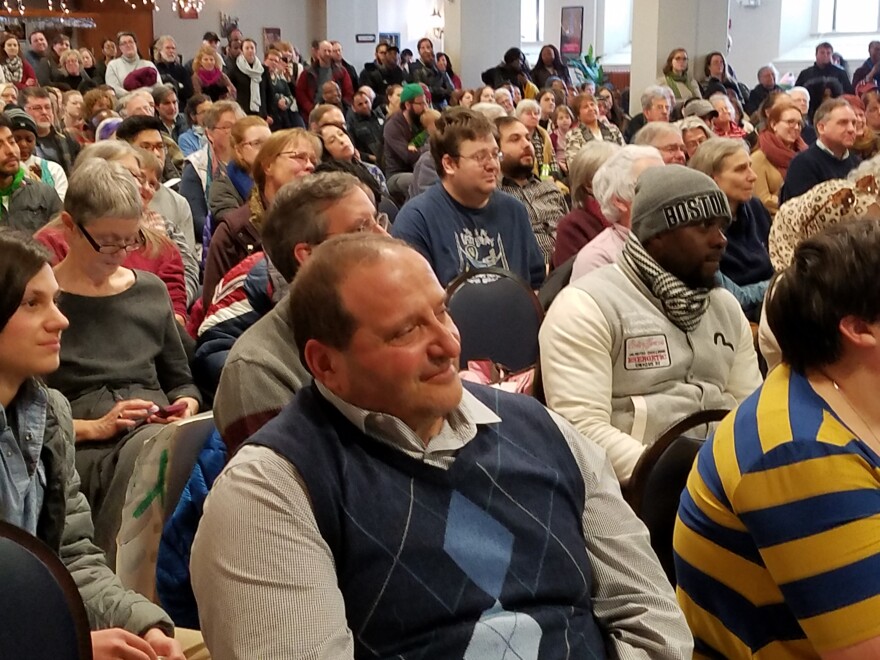 Hundreds Rally in Lewiston to Support Refugees, Immigrants Maine Public