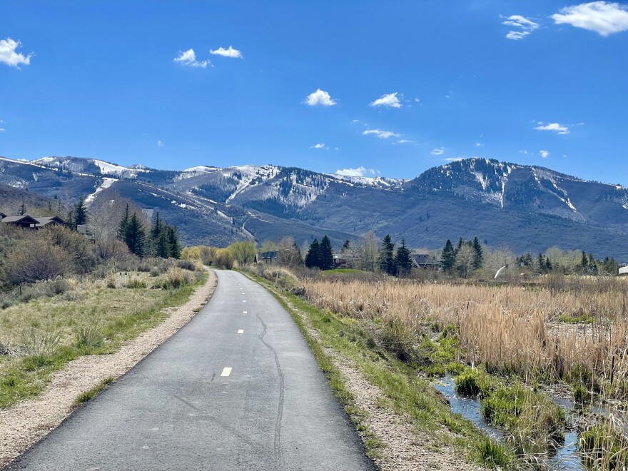 Rail Trail going toward Park City. Some of the funding from UDOT will go toward a study on improvements for the Rail Trail near state Route 248 to Promontory Ranch Road and to the Phoston Spur Trail, which links the Rail Trail to Heber.