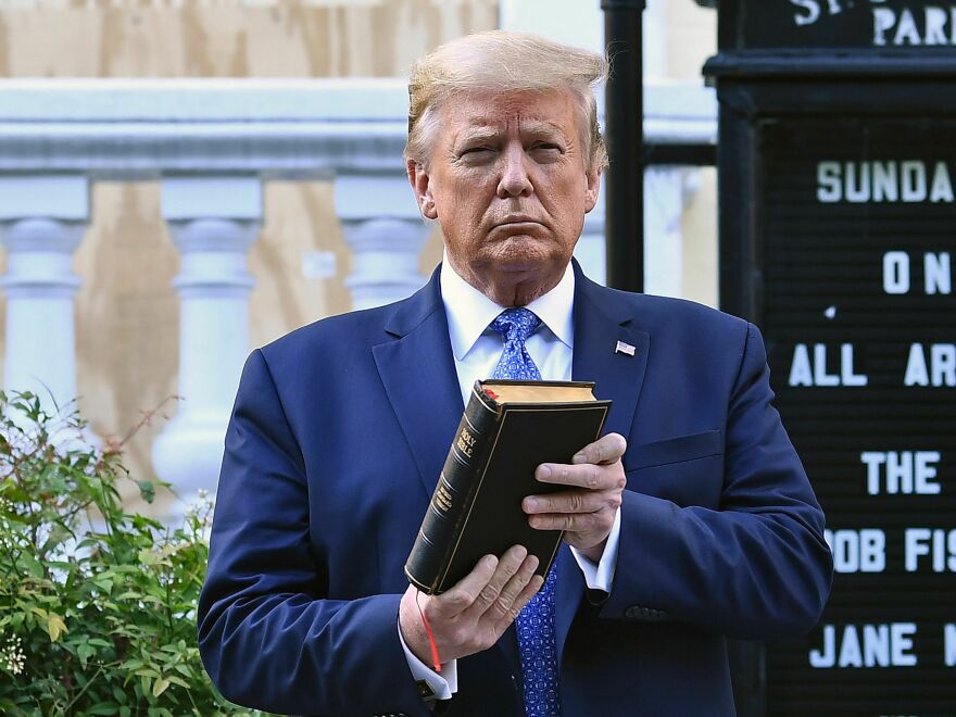 Cash-strapped Trump is now selling $60 Bibles, U.S. Constitution