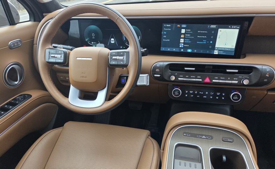 2026 Hyundai Palisade Hybrid Calligraphy AWD dashboard