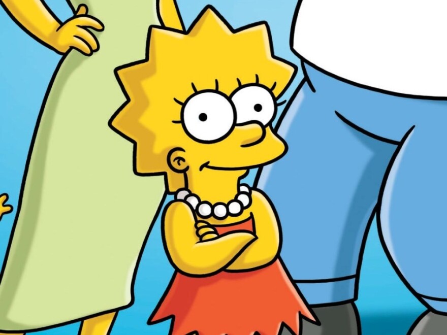 Lisa Simpson is the fictional middle child on the popular long-running animated television show <em>The Simpsons</em>.