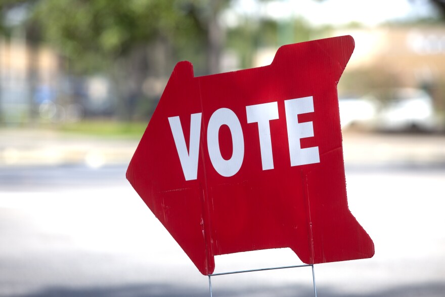 Vote sign