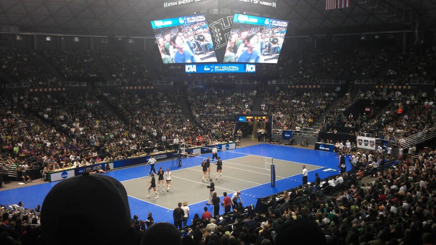 Stan Sheriff Center during the 2011 Hawaiʻi-USC Volleyball Match