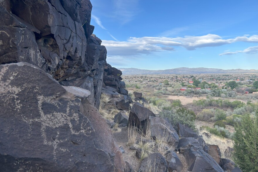 La Cieneguilla Petroglyphs is part of the Caja Del Rio