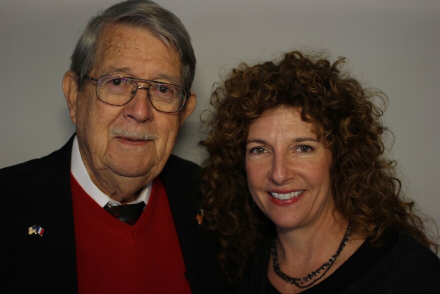 Vernon Brantley and friend Shannon Poteat, Columbia 2016.