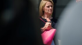 Bridget Kelly, New Jersey Gov. Chris Christie's former deputy chief of staff, attends a press conference in front of the federal courthouse on May 4, 2015 in Newark, N.J. (Bryan Thomas/Getty Images)