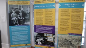 The panel exhibit Cisneros v. Corpus Christi ISD: The Long Fight to End School Segregation is on display at the MACRI Visitor Center in San Antonio.