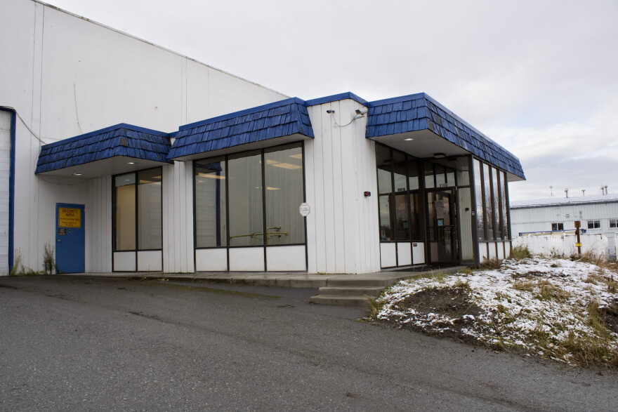 Outside of the Food Bank of Alaska's new building 