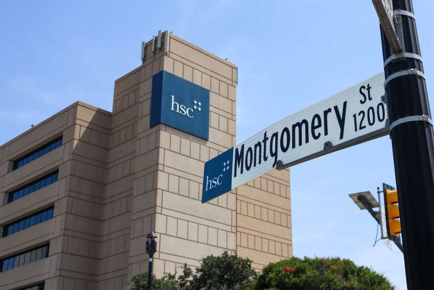 Students attempting to cross Montgomery Street at the UNT Health Science Center are sometimes met with cars speeding through the campus.