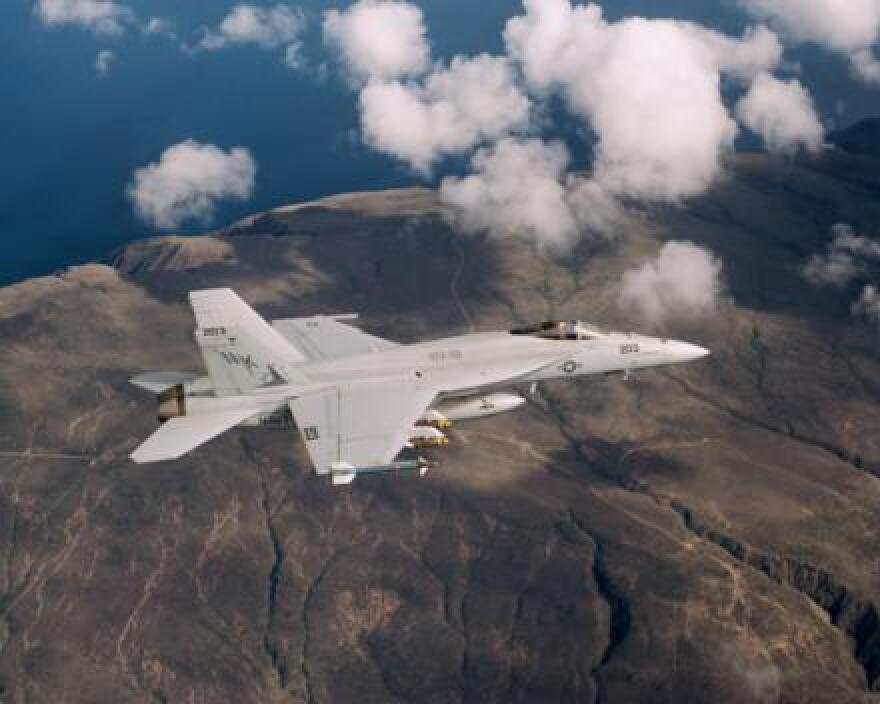 The U.S. Department of Defense has included an order of 16 F/A 18 Super Hornets in their budget for the next two years.