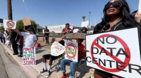 El Centro joins nationwide protests against data centers