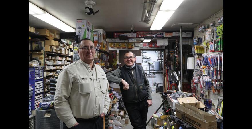 The proprietors of Builders Industrial Supply of Nome.
