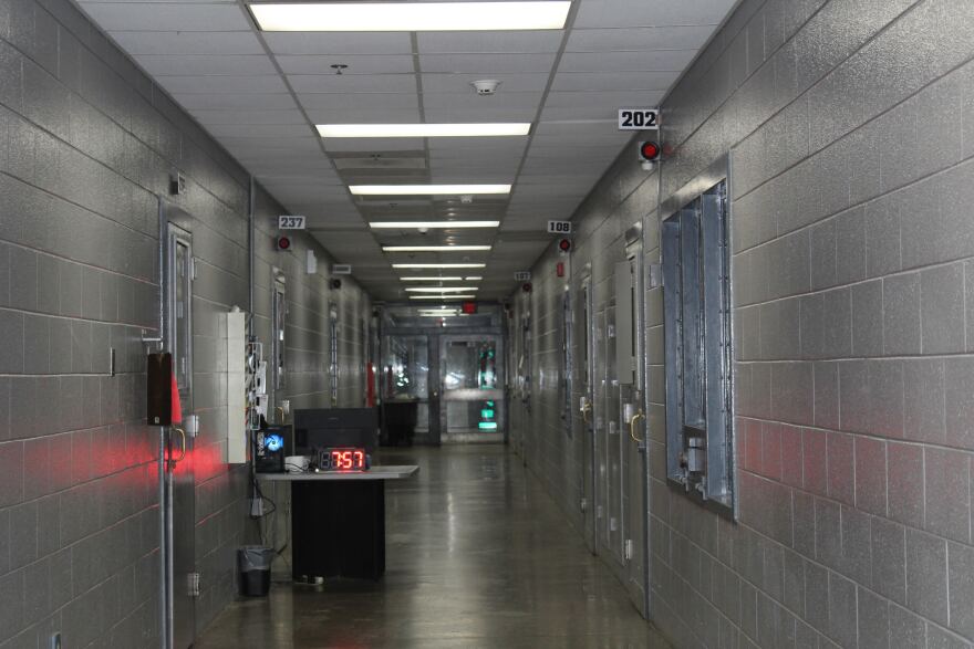 The Hopkins County jail in Madisonville, Ky.