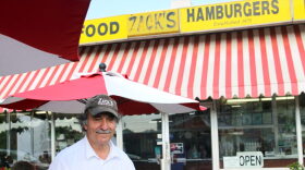 George Demopoulos, owner of Zack's Hamburgers in Charlotte.