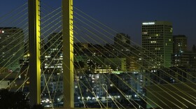 Tacoma, Washington at night