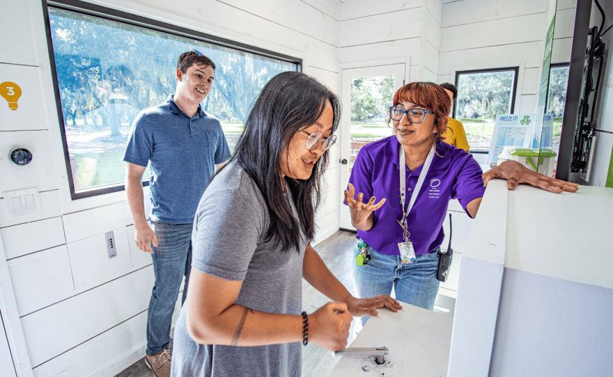 Day camp is open at the Orlando Science Center.