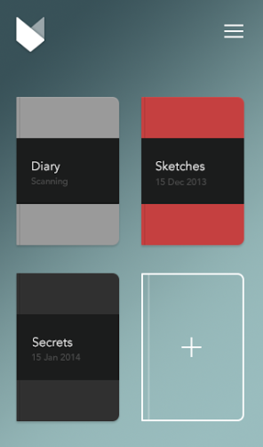 The Mod app organizes each handwritten notebook you digitize. Or you can store your notebooks in Evernote or Dropbox.