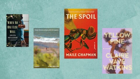 Book covers for When No One Else Will, Close Relationships with Strangers, The Spoil, and Yellow Pine