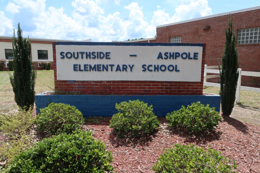 Southside-Ashpole Elementary in Robeson County is the first school in the state's Innovative School District.