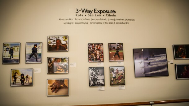 The student exhibit can be found upstairs on the second floor of the Yuma Art Center.