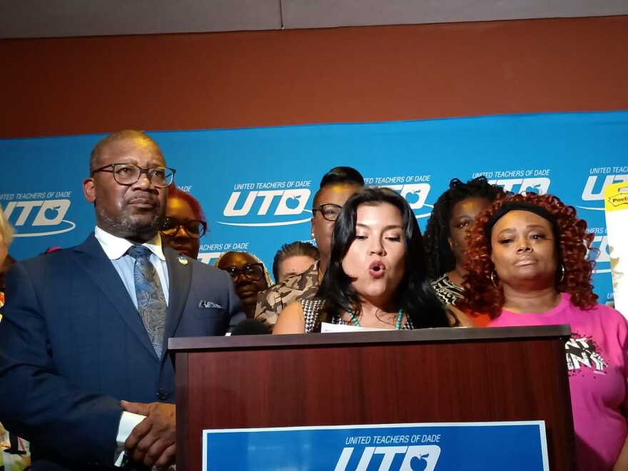 United Teachers of Dade faces a potential decertification under a new state law as it sends a snapshot of its numbers to the State of Florida.