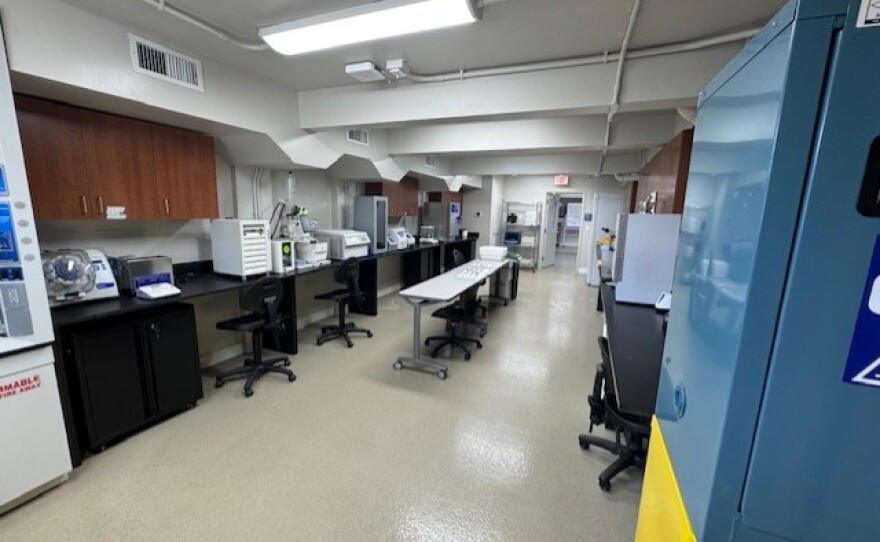  The Vester Marine & Environmental Science Research Field Station on Bonita Beach Road (first photo) after repairs have been finished and (second photo) how it looked after it sustained significant damage from Hurricane Ian's storm surge. The facility reopened once before, in 2024, but hurricanes Milton and Helene caused damage to force it closed again.
