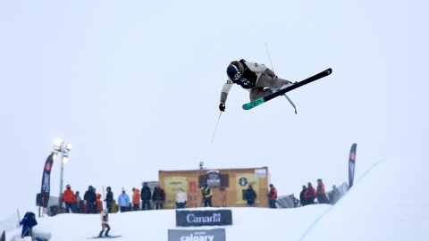Atkin finished in second place at the Calgary Snow Rodeo FIS World Cup Feb. 15, 2025.