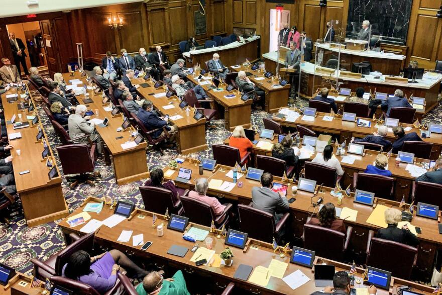 Only two members of the Indiana House voted against the new state budget, both of them Republicans.