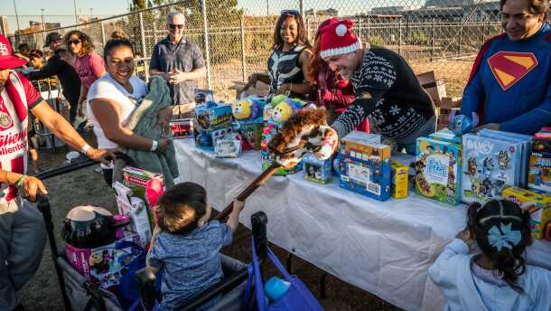 A Holiday to Remember event at Cashman park