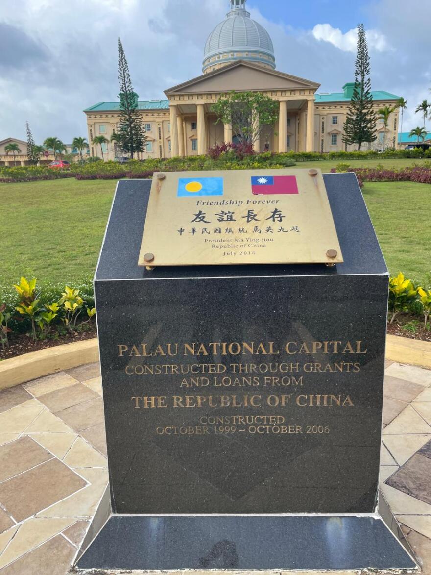 National Capitol of Palau on Dec. 16, 2025.